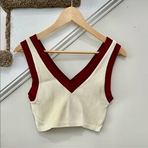 ZARA • Ribbed Crop Top